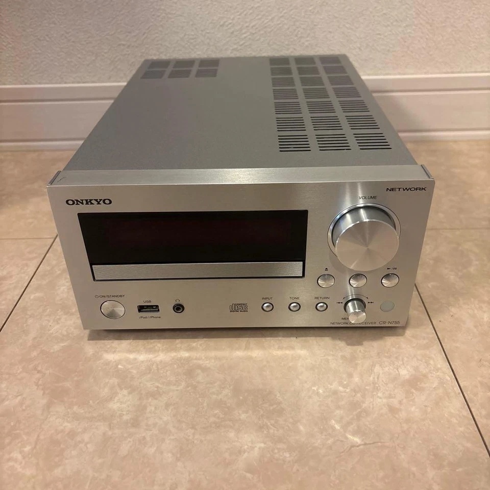 ONKYO Network CD Receiver CR-N755 Amplifier Hi-Fi Mini System Tested DLNA - Image 3 of 4