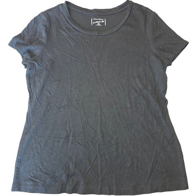 Studio Works THE STUDIO TEE Petite Medium Black Tshirt