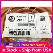 Allen Bradley 2090-CPWM7DF-16AA20 Motor Power Cable  US Free Tax
