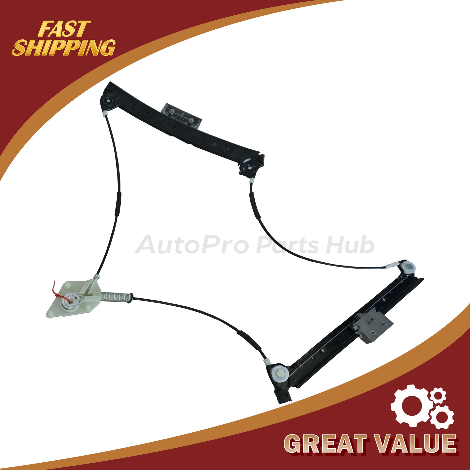 3W0837402J /H Fits 2004-2011 Bentley Continental GT Front Right Window Regulator