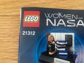Manual and Box - Women of NASA LEGO Ideas (21312) USED