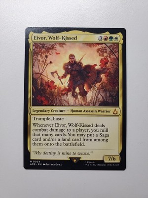 MTG Magic Eivor, Wolf-Kissed Assassin's Creed #054 NM