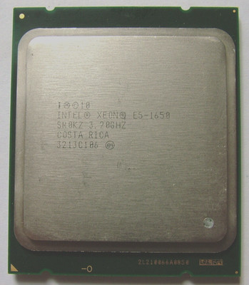 Intel Xeon Prozessor E5-1650 / 12MB /  6 x 3,20 GHz / FCLGA2011 / Prozessor