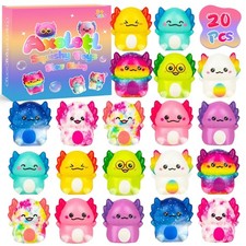 20pack Salamander Slow Squishy Toys, Squishy Party Favors For Kids 8-12