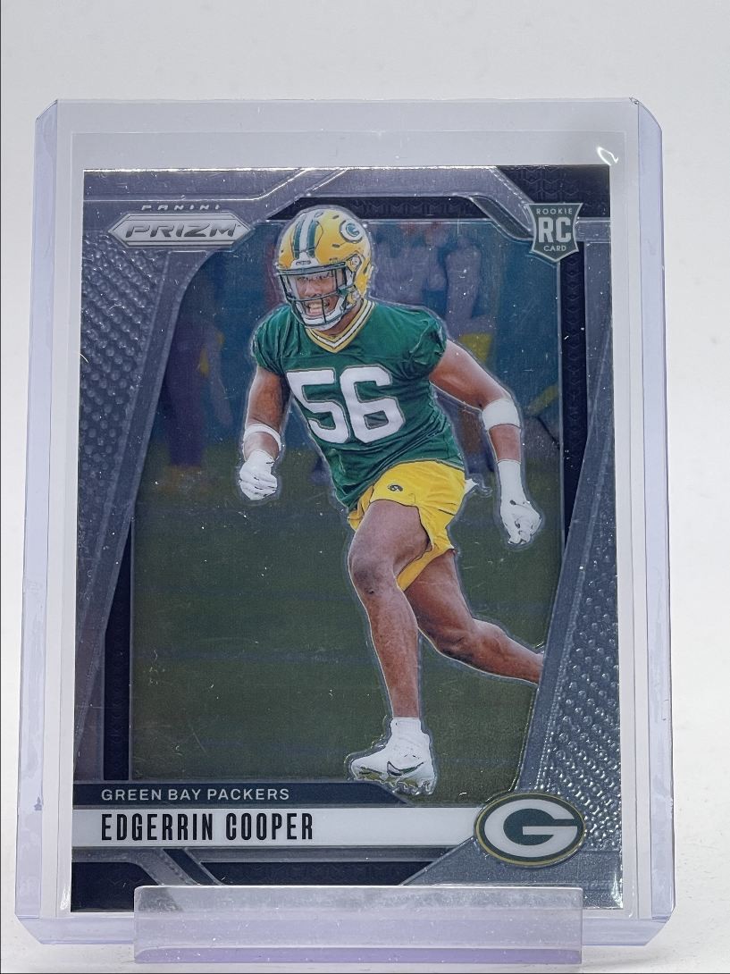 EDGERRIN COOPER 2024 PANINI PRIZM FOOTBALL ROOKIE PACKERS #331 RC Q3860