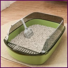Open Style Cat Litter Box Thickened Simple Easy To Clean Splash Proof Pet Toilet
