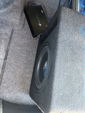 Rockville SK510 PACKAGE 10" 1200w Loaded K5 Car Subwoofer Enclosure DB11 Amp