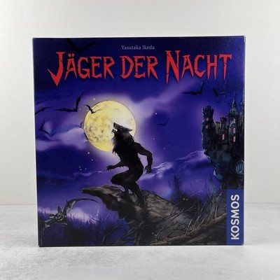 Jäger Der Nacht Brettspiel Gesellschaftsspiel Kosmos Komplett innen NEU