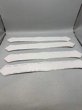 White Aluminum Downspout Band Universal brand White lot of 4