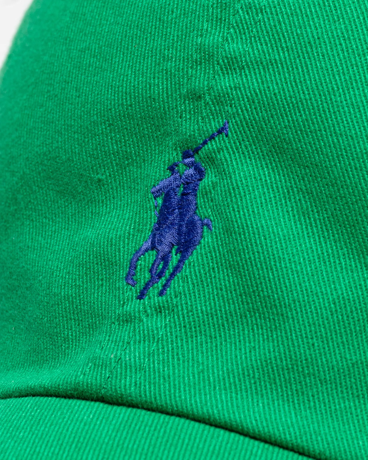 Polo Ralph Lauren uomo ricamata pony cotone chino berretto baseball biliardo verde