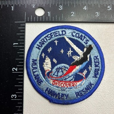 Vtg NASA Space Shuttle DISCOVERY Mission STS-41D Astronaut Patch C504