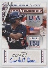 2014 Elite Extra Edition USA Baseball 15U Signatures Cordell Dunn Jr Auto 2f4
