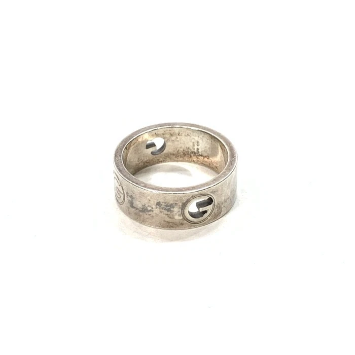 Bague homme Gucci en argent 925 marque accessoires 182 250316 Gm 18 Fuz S GjT55