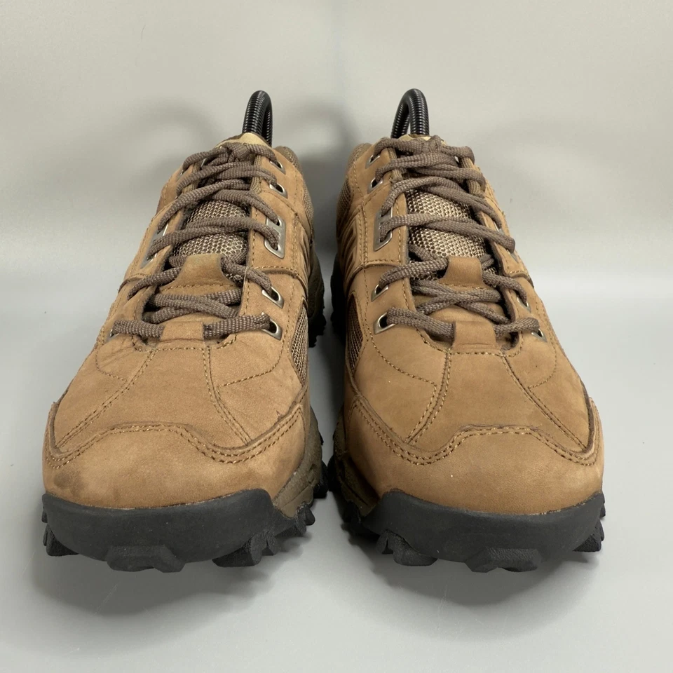 New Balance 747 Women 7 D Wide Country Trail Hiking Shoe Brown Suede Low Sneaker - Image 2 of 4