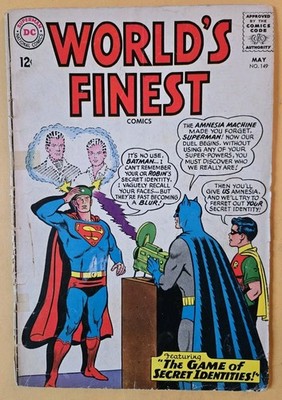 World's Finest Comics #149 Fair/Good (1.5) DC Comics 5/65