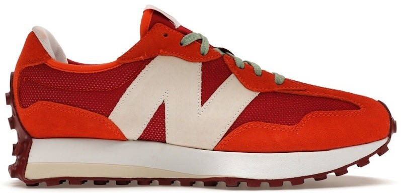 New Balance Todd Snyder x 327 Farmers Market Pack - Pomegranate