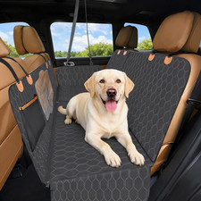 Dog Car Seat Cover for Back Seat 5-In-1 Waterproof Car Seat Cover Protector with