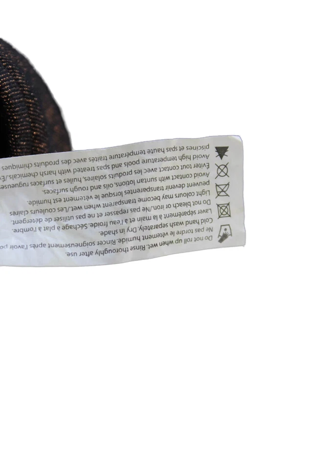 Traje de baño Zimmermann de una pieza para mujer marrón playa talla 4 Foto 3 de 4