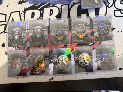 2026 Topps chrome Formula 1 Helmet collection Set