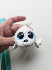 Ty Beanie Boos Key Clip - ICY the White Seal Stuffed Animal Toy