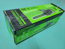 Greenworks 82V 16 inch 82CS24 Chainsaw with 4Ah Battery and Dual Port Charger