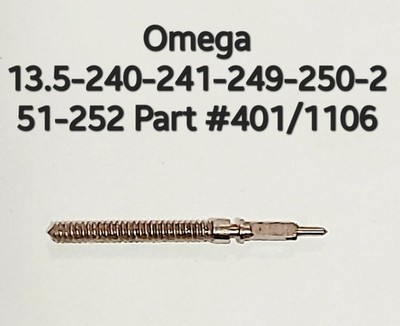 Omega Cal. R13.5-240-241-242-243-244-245-250-251-252 Winding Stem ×1p New/Neu 