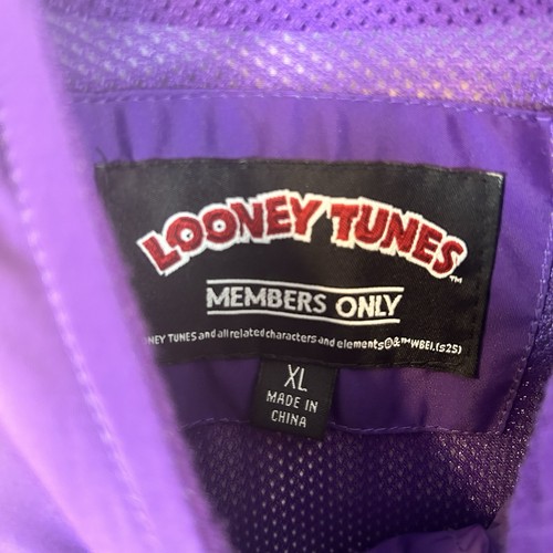 Looney Tunes Bugs Bunny Members Only Jacket Size XL Limited Edition - Picture 3 of 6