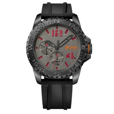 BOSS Orange Multifunktion Herren Armbanduhr 1513423 Reykjavik, Kompass-Skala - Bild 1 von 2