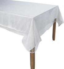 Home Details 70" x 132" Crystal Clear Tablecloth Protector