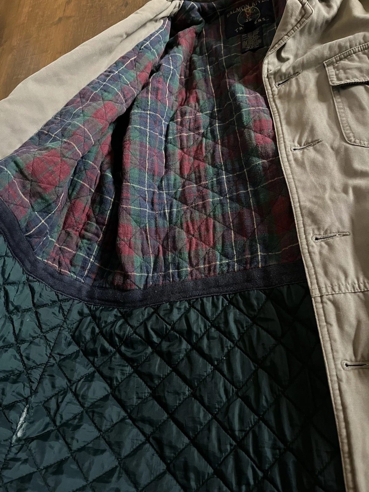 Vintage Salmon River Traders Medium (Men’s?) Chore Coat In Great Condition image 10