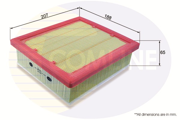 COMLINE EAF937 Air Filter for ALFA ROMEO,FIAT,JEEP