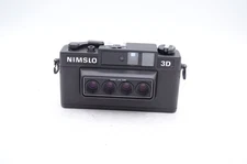 Nishika 3-D N8000 Point and Shoot 35mm Film Camera Body (Parts)