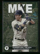 Christian Yelich 2024 Topps City to City #CTC-30 Milwaukee Brewers