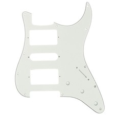Musiclily Pro 11 Foro HSH Chitarra Battipenna per Fender Strat Standard Moderno