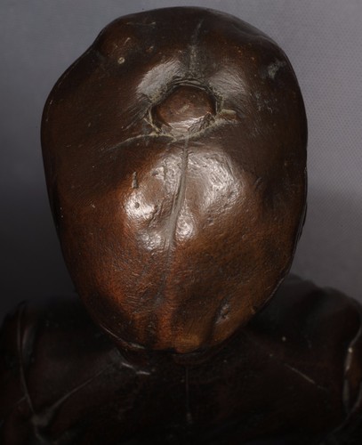 Antique fine art French bronze Le Petit Gavroche Les Miserables L Goyeau c1900 - Picture 9 of 11