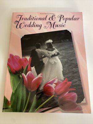 Traditional & Popular Wedding Sheet Music Piano Vocal Guitar Songbook abj