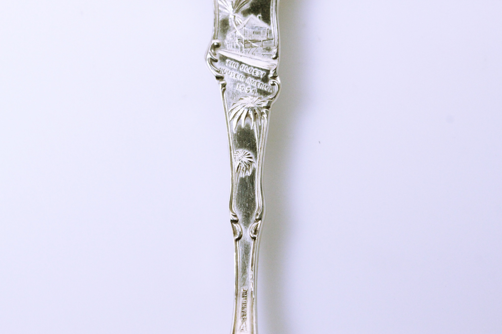 Mechanics Sterling Co. 925 Silver FLORIDA Souvenir Fork 33.2 Grams (ANT3420)