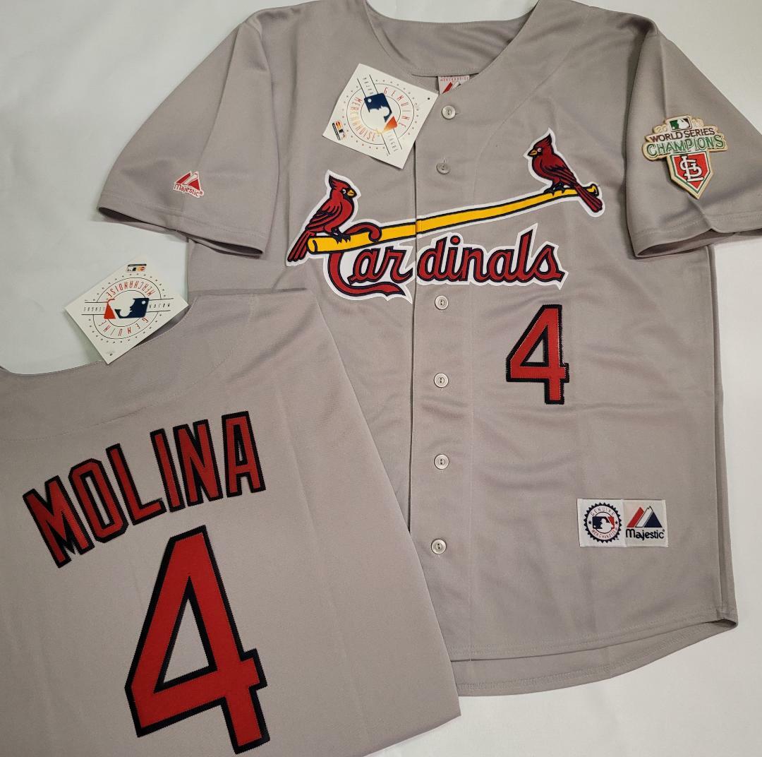 1705 St Louis Cardinals YADIER MOLINA 2011 World Series Baseball