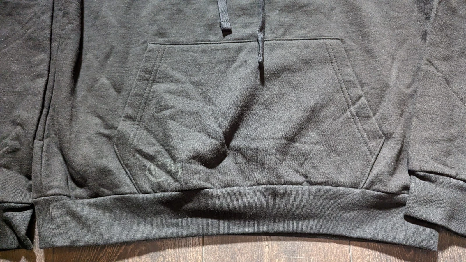 CHROME HEARTS Felpa con cappuccio esclusiva Londra Cromata Cuori Nero Bianco Nero piccola