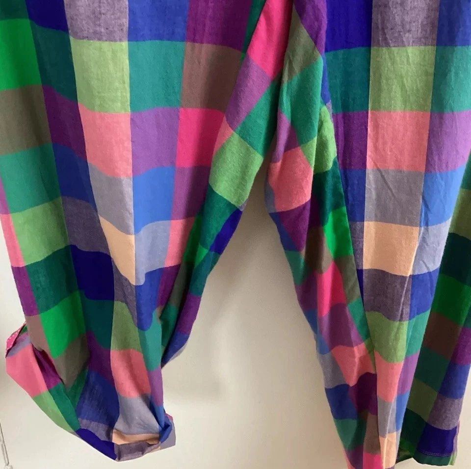 Faded Glory Plus Size Woven Cotton Pajama PJ Long Pant Loungewear Lightweight - Image 4 of 4