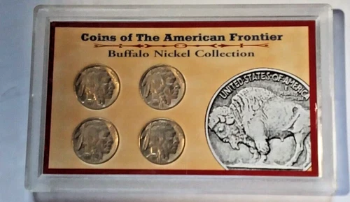 Coins of the American Frontier Buffalo Nickel Collection4 Coin Set (US-728)
