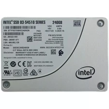 Intel SSD D3-S4500 Series  240GB 2.5" SATA3 Solid State Dr -USED
