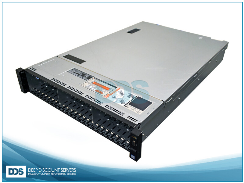Dell R730xd 26SFF 2.3Ghz 20-C 512GB Mem H330 RAID 4x1G RJ-45 NIC 2x750W ...