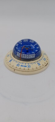 Vintage Ritchie Navigation tactician surface mount boat compass