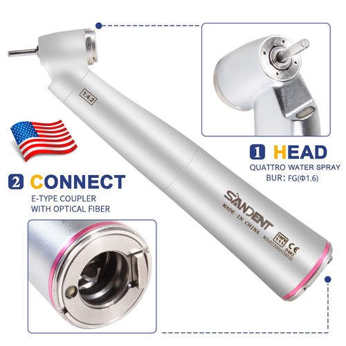 Dental Electric Handpiece 1:1 1:4.2 1:5 Contra Angle Fiber Optic High Speed NSK - Picture 68 of 72