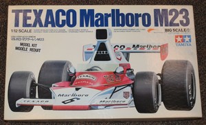 Mclaren M23 Texaco Marlboro 1 12 Big Scale 14 Model Kit No Bs1216 2500 Tamiya Ebay