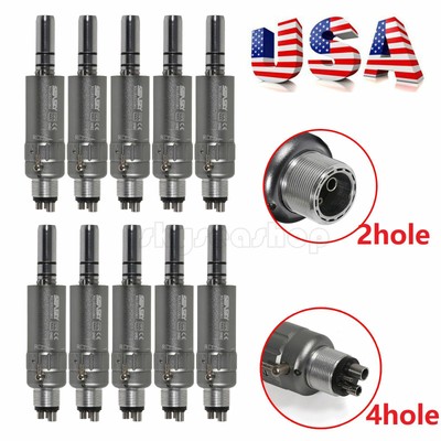 1-10 NSK Style Dental Low Speed Air Motor Micromotor 2/4 Holes Handpiece G:1u