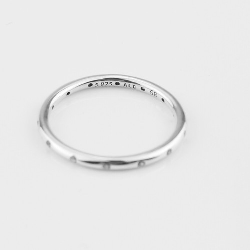 Minimalistischer Luxus Ring Poliertes Roségold Moderner Stapelring - Bild 10 von 12