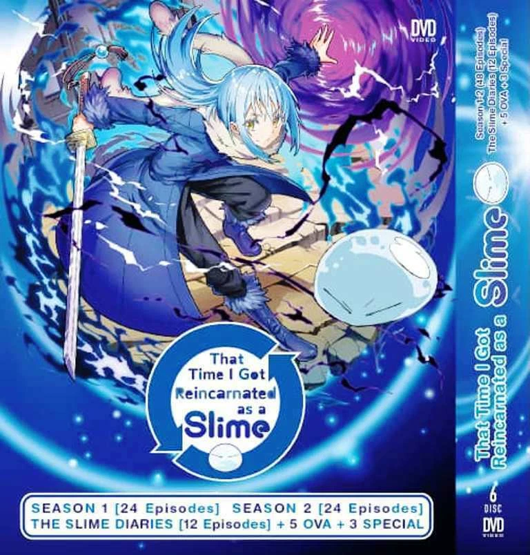 That Time I Get Reincarnated As A Slime Season 1 2 Anime DVD Eng