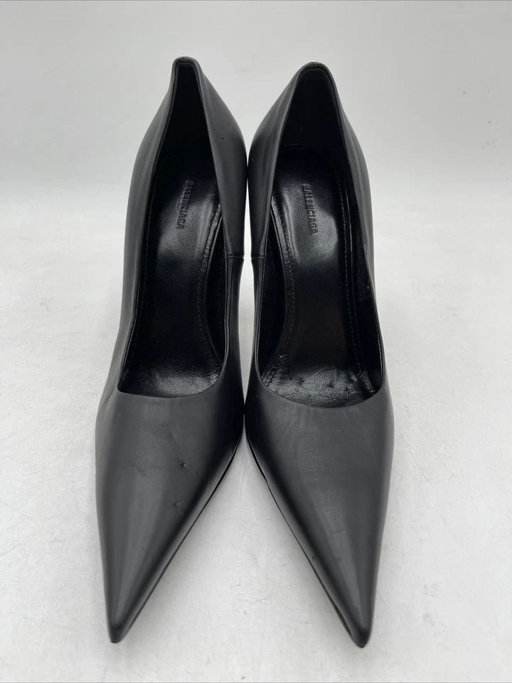 Balenciaga Women’s Knife 110mm Pump in Black Size 35.5 - Image 3 of 4
